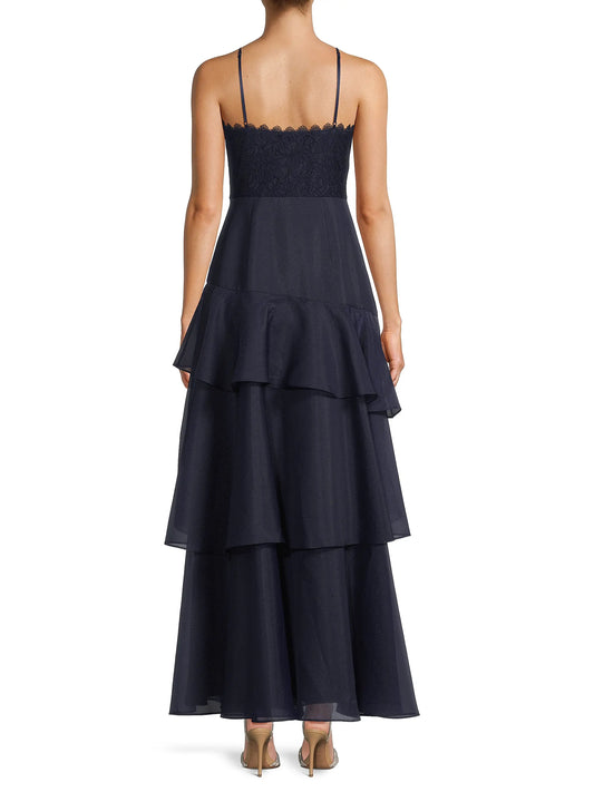 Aidan Mattox MD1E209518 Halter Long Formal Dress