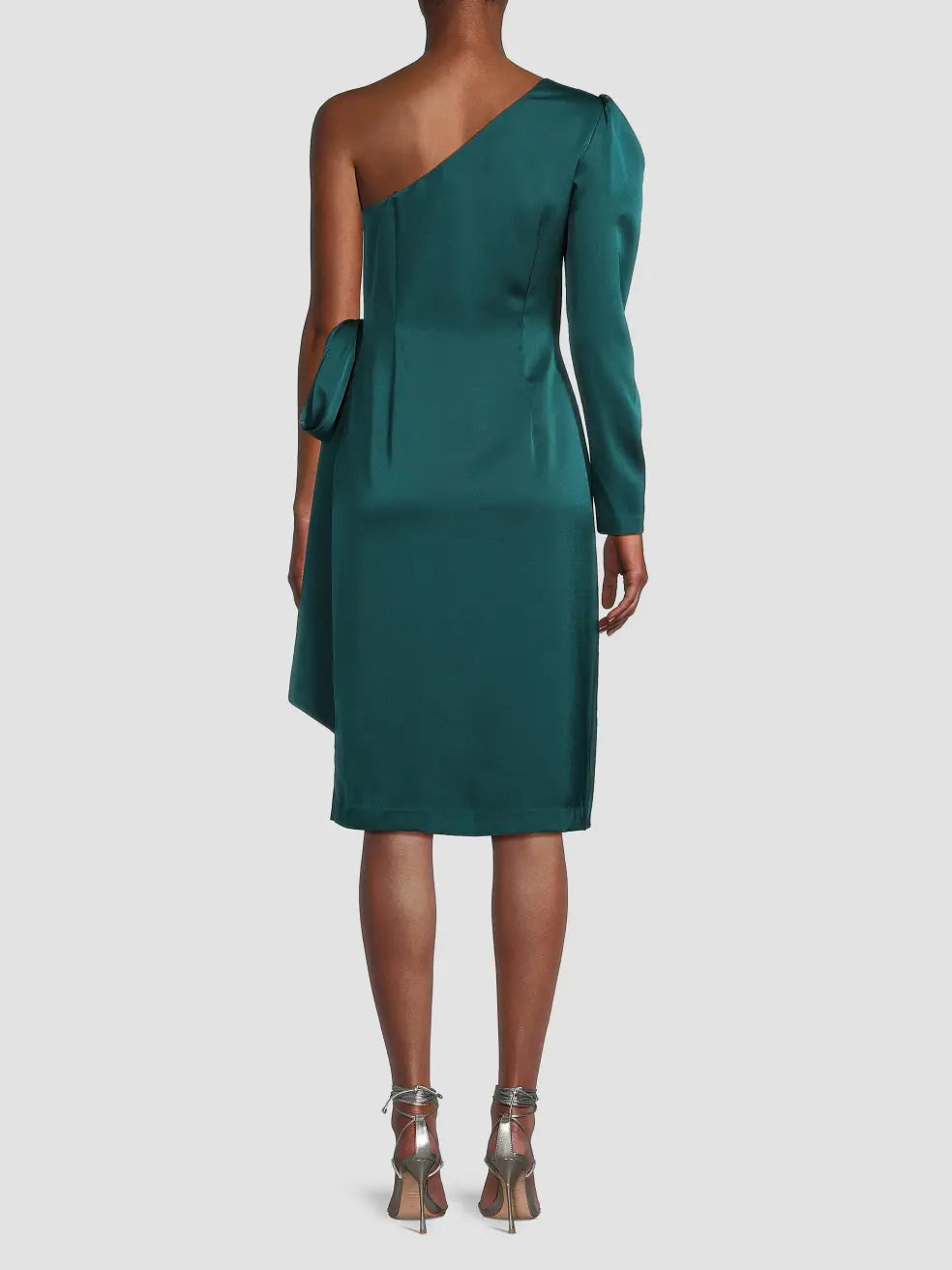 Crepe-Back Satin Midi Dress Aidan Mattox MD1E209698