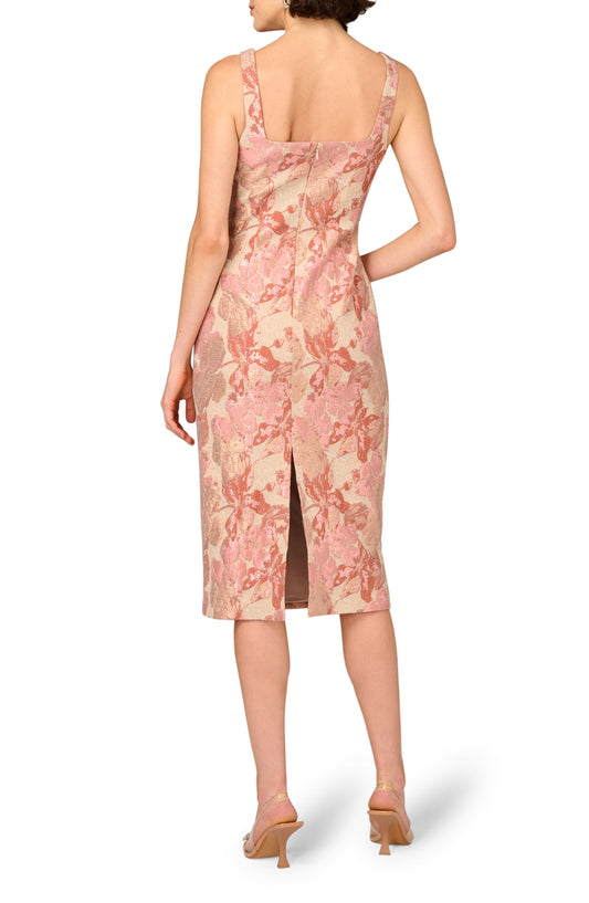 Aidan Mattox MD1E209638 Pink Multi back view