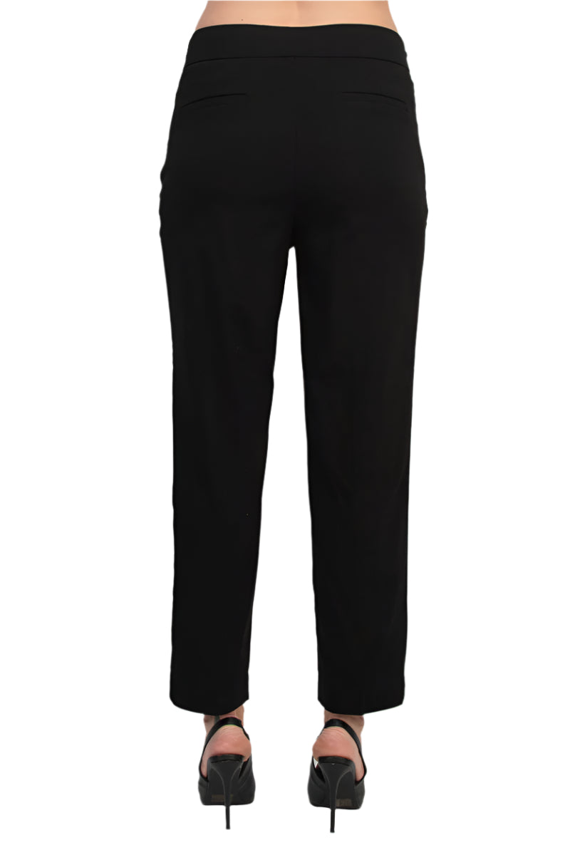 CounterParts Super Stretch Mid Rise Slim Leg Pants - BLACK - Back
