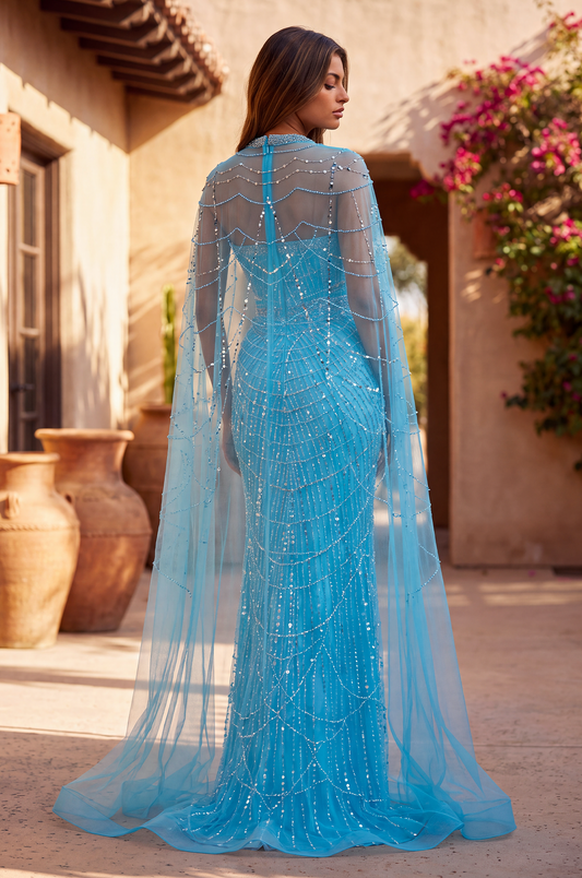 Sweetheart Floor-Length Sequin Formal Mermaid The Dress Outlet 1618