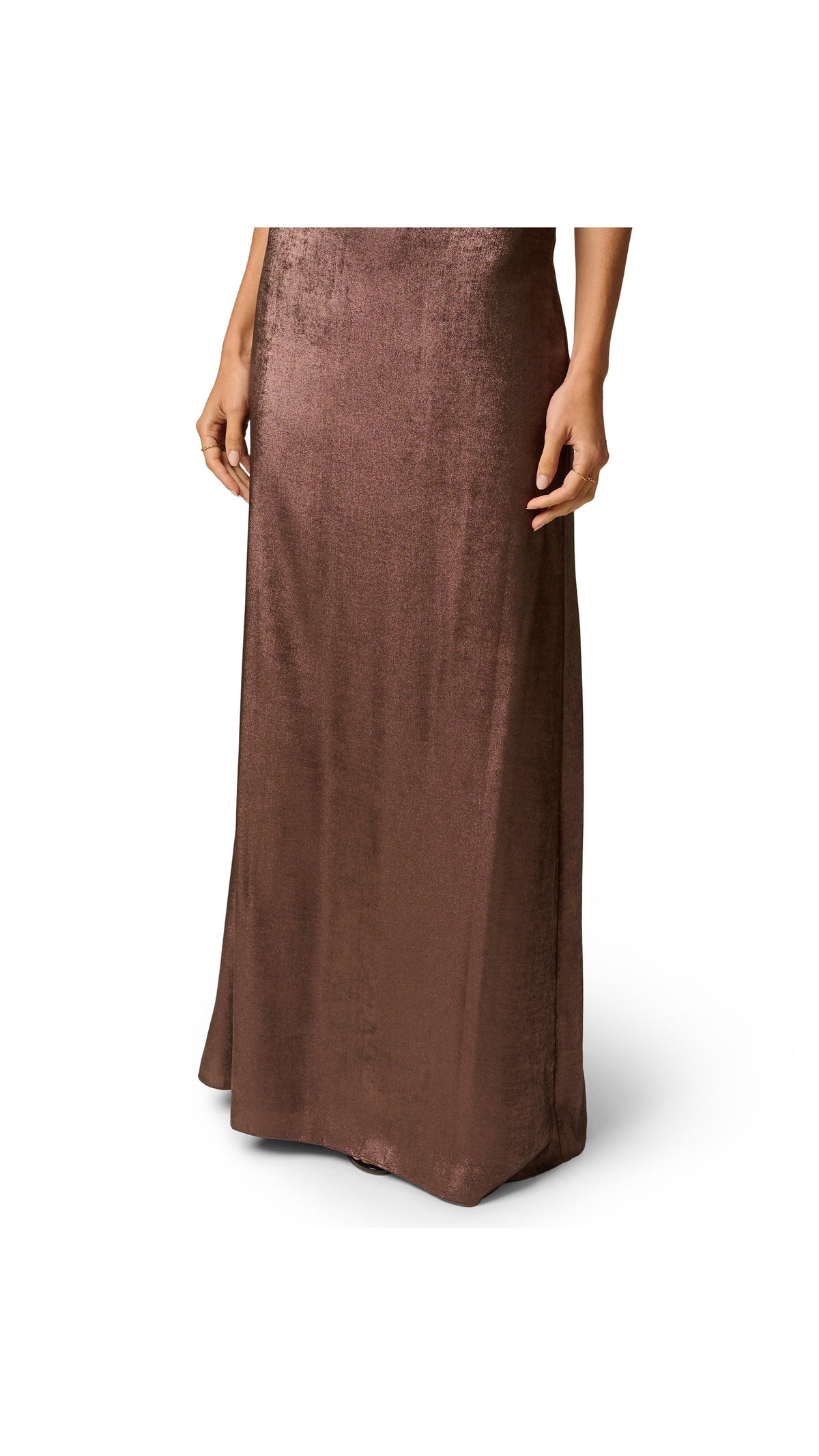Adrianna Papell Foiled Chiffon Long Dress 213610 Wholesale