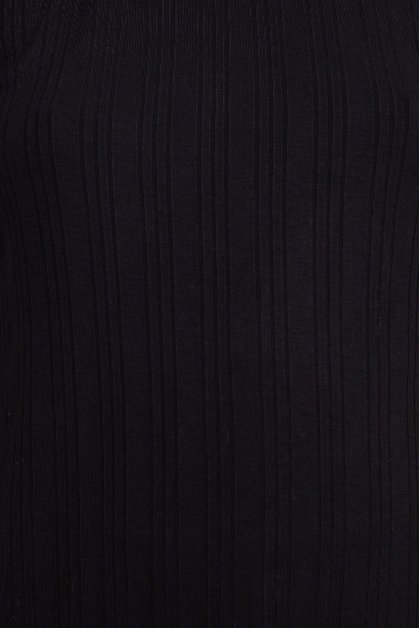 Philosophy Mock Neck Short Sleeve Top - BLACK - Fabric