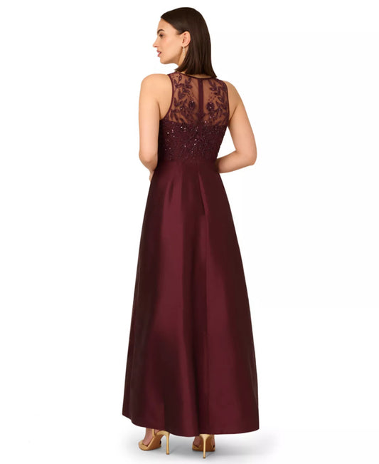 Adrianna Papell AD5E211539 Beaded A Line Formal Dress