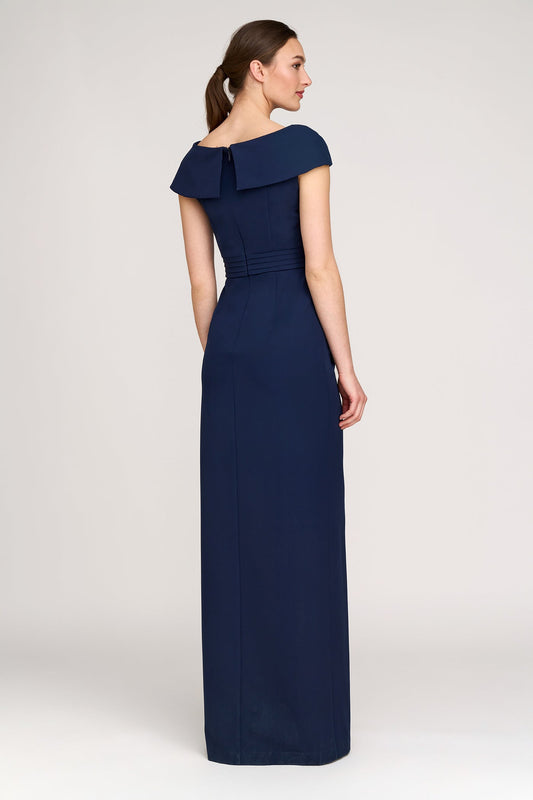 Kay Unger Anastasia Gown in Dark Midnight
