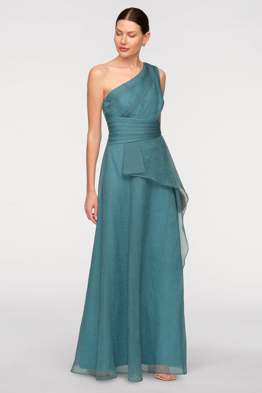 One Shoulder Organza Gown JS Collections 86113354 Wholesale