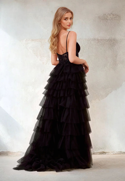 Long Fuchsia Corset Prom Ball Gown Wholesale
