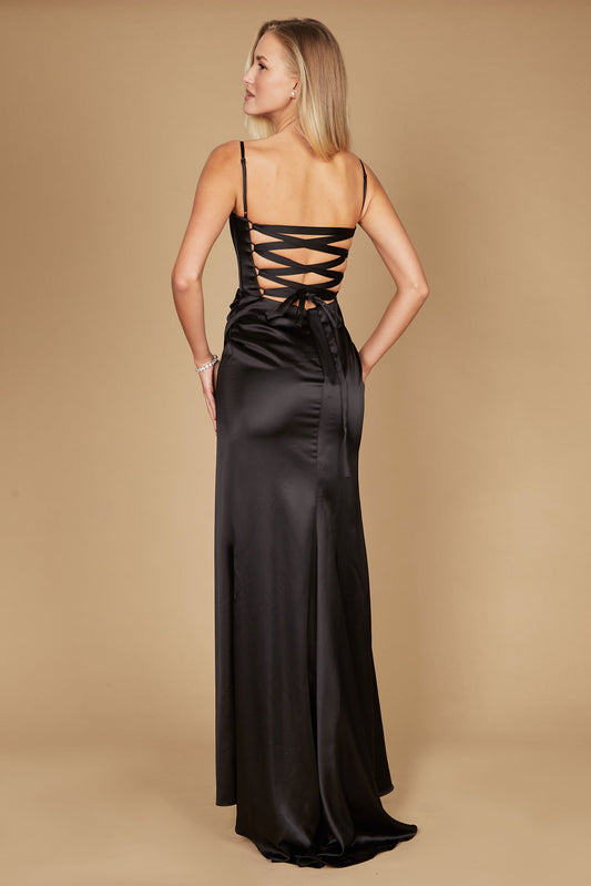Floor Length Plunging Neckline Sexy Formal Prom Dress