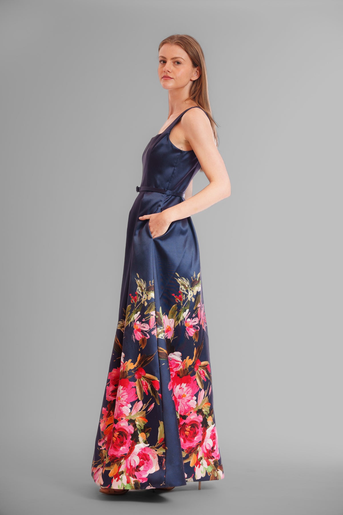 Julia Jordan JJ41139 Navy side view