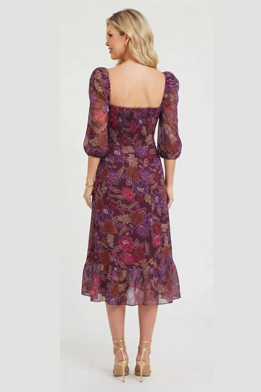 London Times T10127M Port Purple