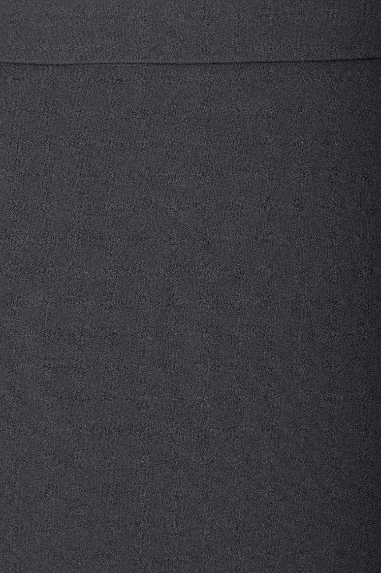 Adrianna Papell High-Waist Crepe Maxi Skirt with Back Slit