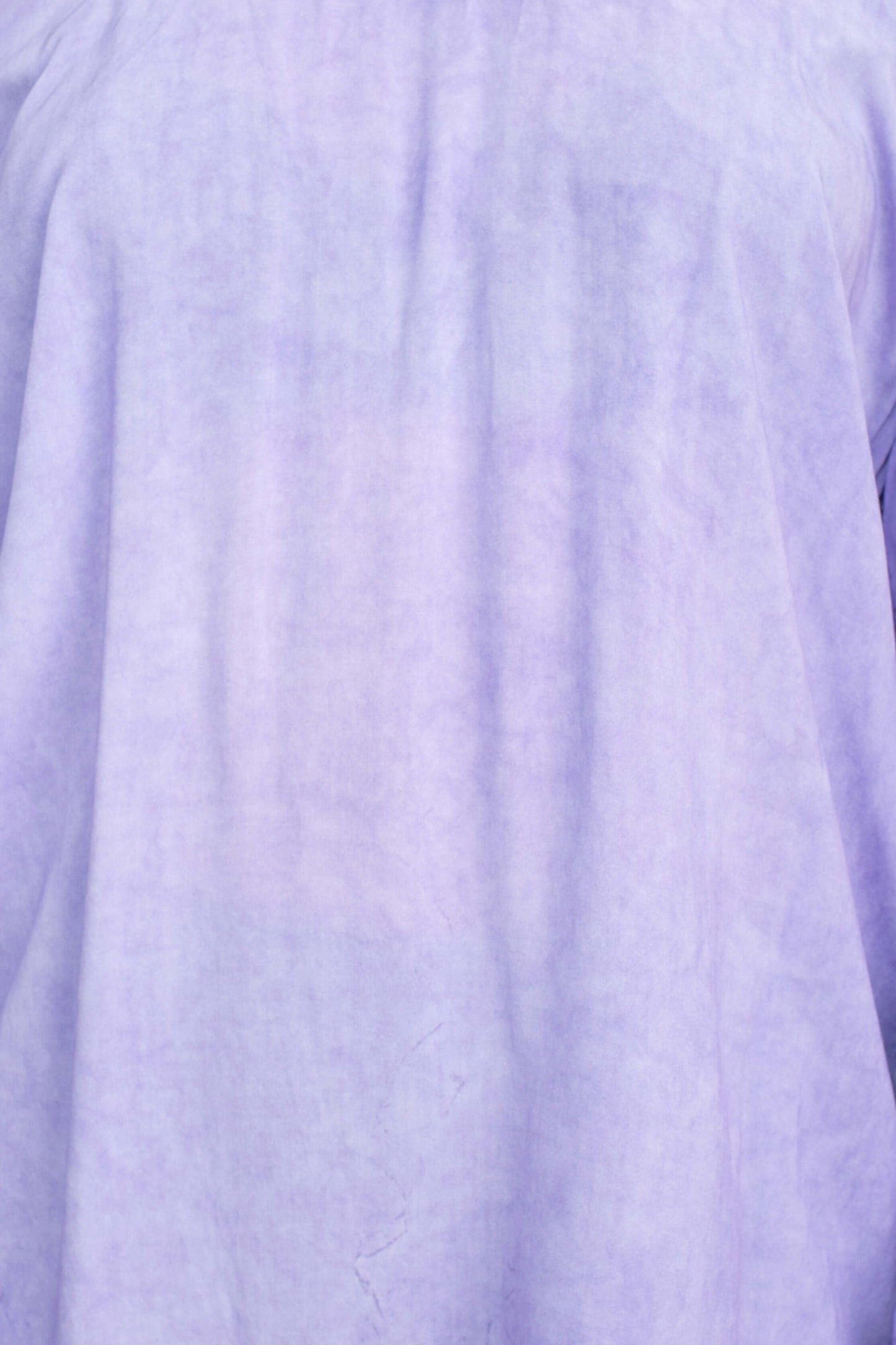 Floral + Ivy Off Shoulder Tiered Long Sleeve Rayon Peasant Top - LAVENDER - FABRIC