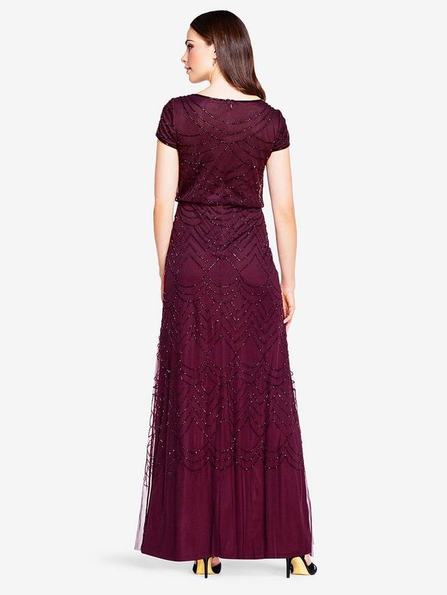 Wholesale Beaded 3D Petal Gown Adrianna Papell AP1E209936