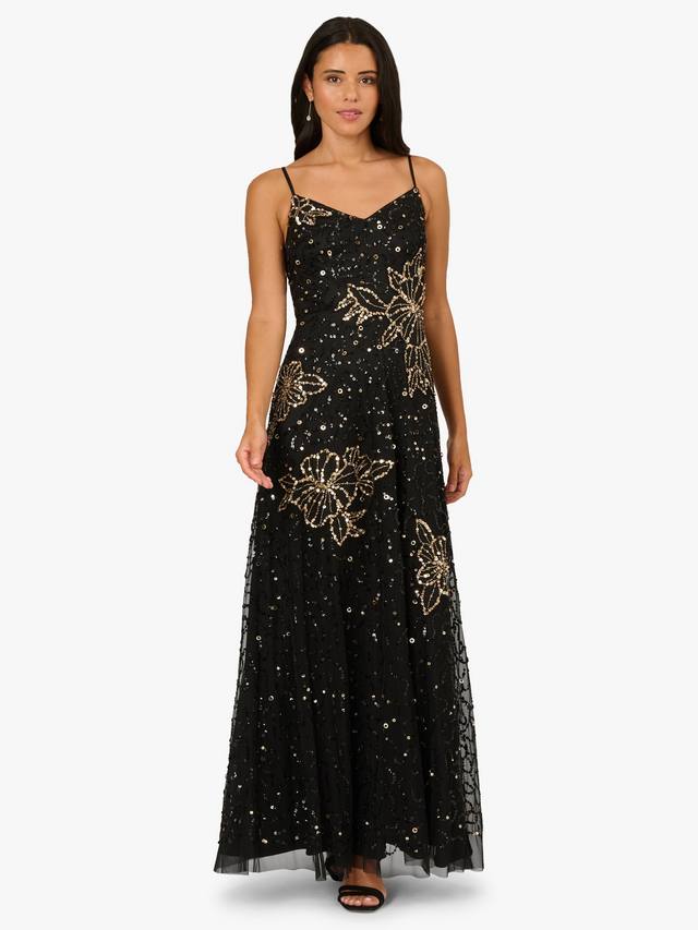 Relaxed Ankle-Length Dress Adrianna Papell AP1E212407