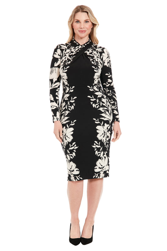 London Times T7593M Black/Cream front