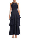 Aidan Mattox MD1E209518 Halter Long Formal Dress