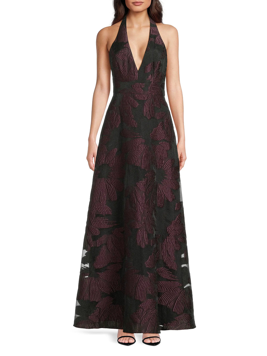 Wholesale Organza Jacquard Long Dress Aidan Mattox MD1E209719