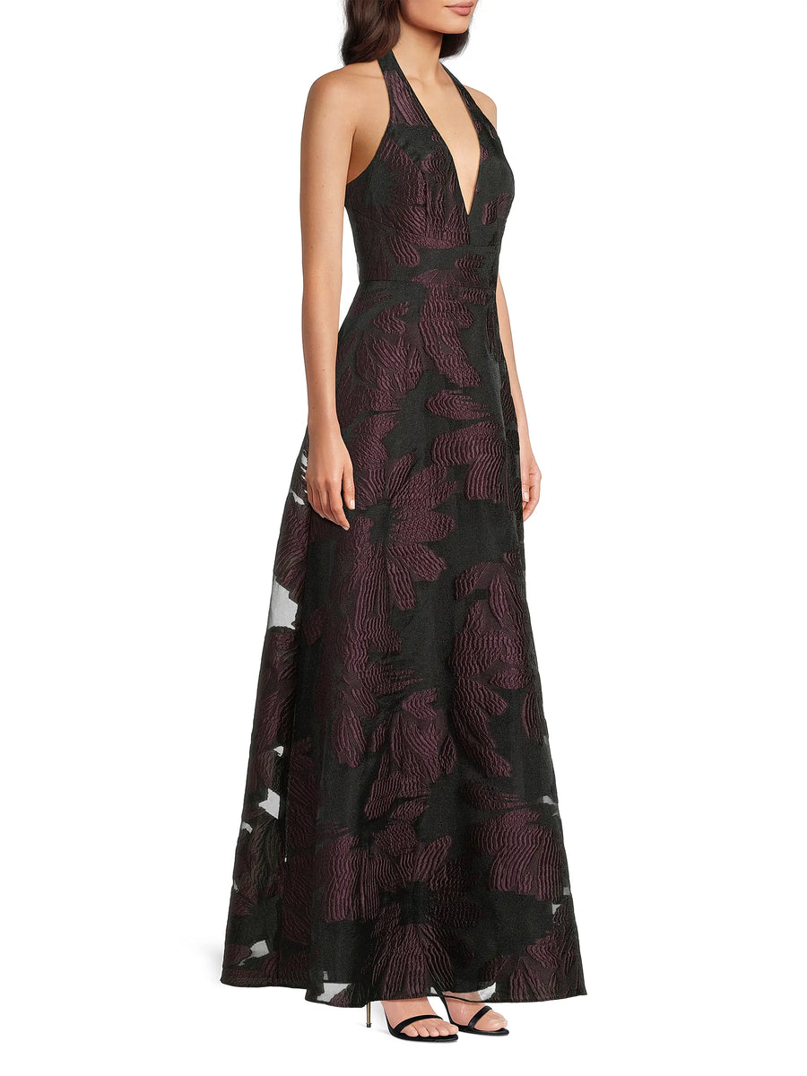 Wholesale Organza Jacquard Long Dress Aidan Mattox MD1E209719