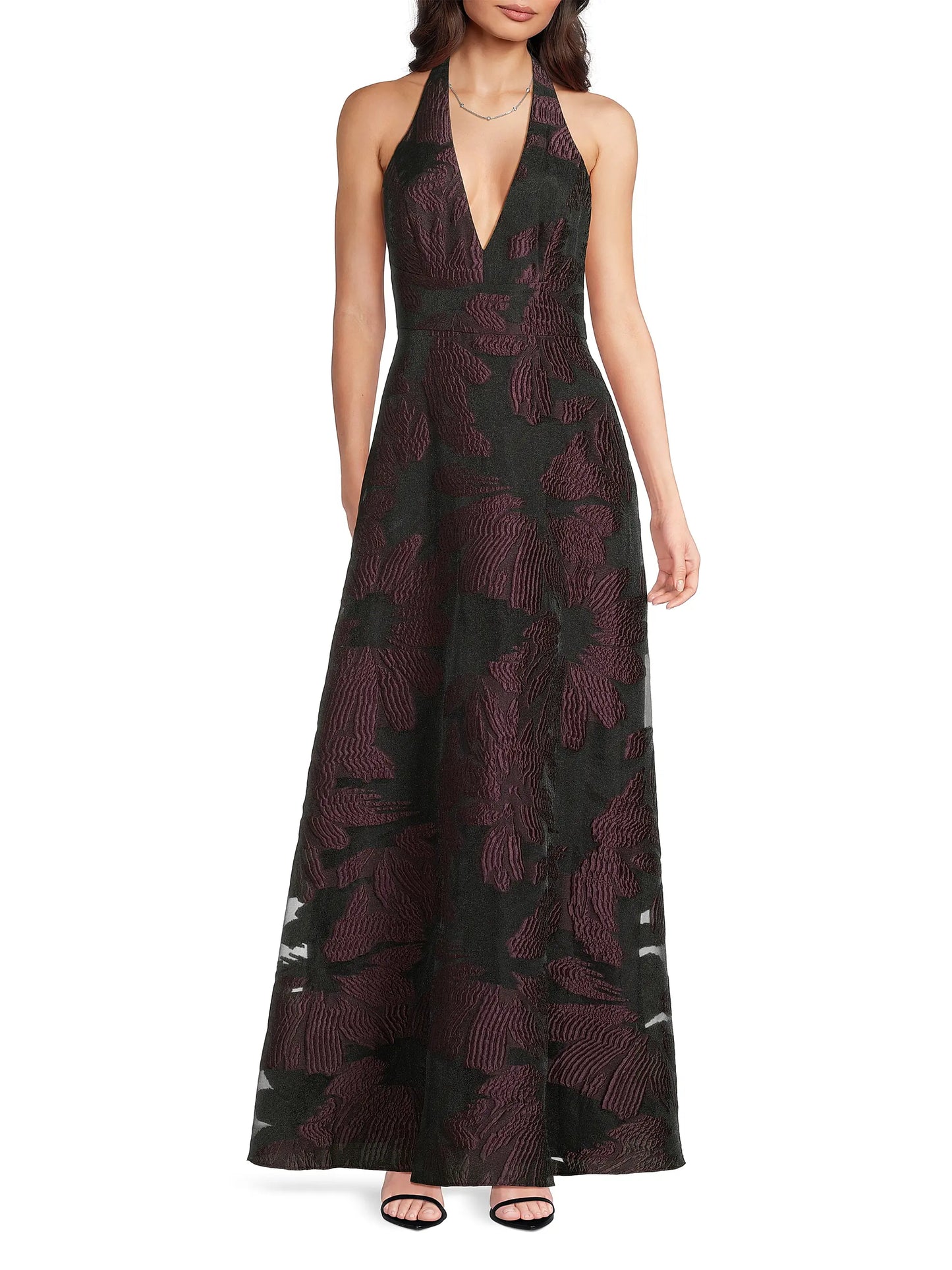 Wholesale Organza Jacquard Long Dress Aidan Mattox MD1E209719