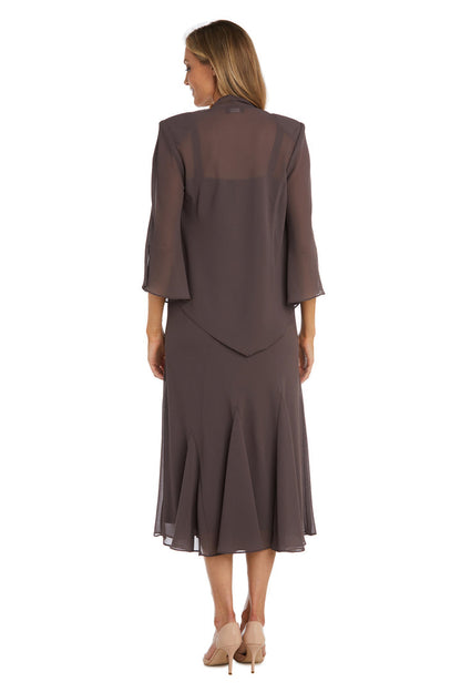R&M Richards 058260 Long Formal Jacket Dress Fig