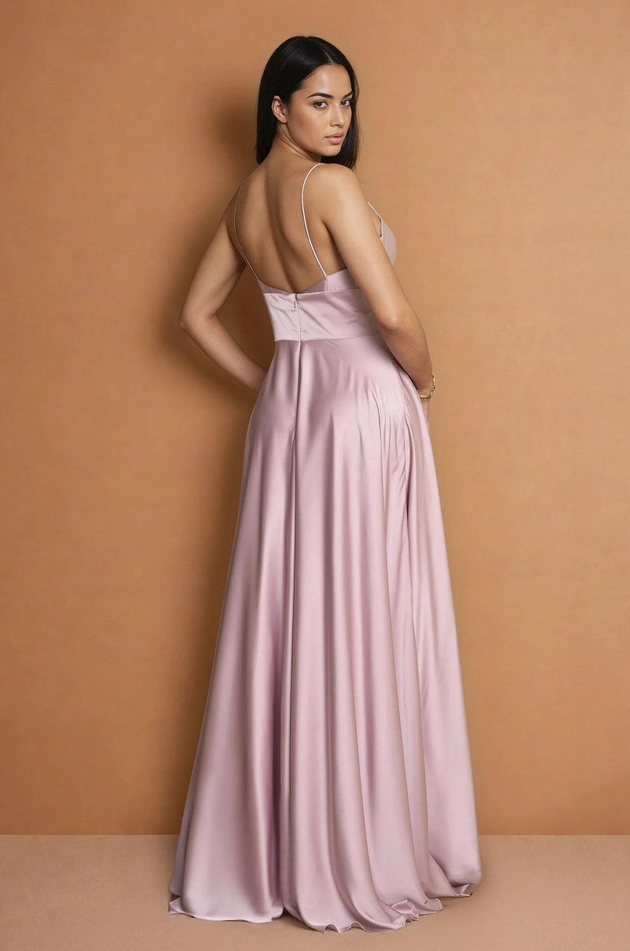 Formal Dresses Long Formal Evening Party A Line Dress Mauve