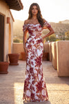 Floor Length Off Shoulder Formal Couture Evening Dress