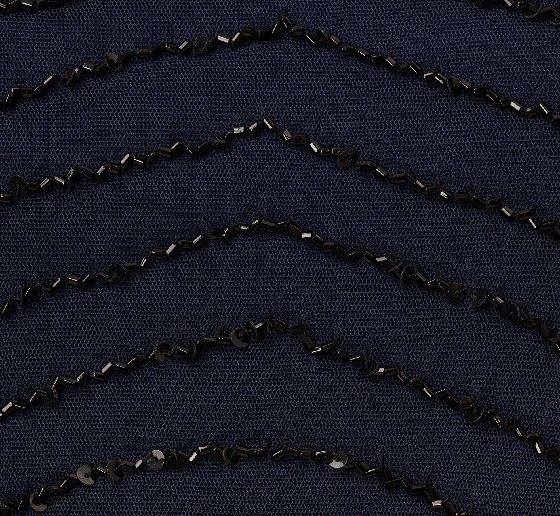 Halter Long Beaded Gown by Adrianna Papell 191914100 in Navy