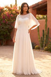 Mini Sleeve Mother of the Bride Dress