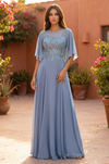 Mini Sleeve Mother of the Bride Dress