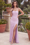 Long Open Back Sexy Prom Dress