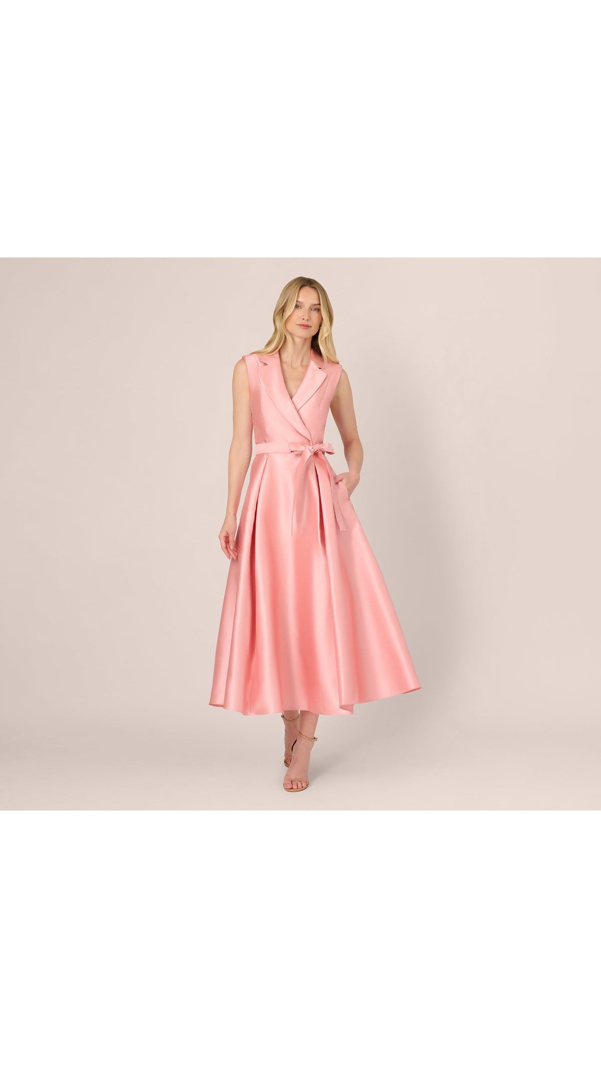 Adrianna Papell Sleeveless Mikado Suit Dress 212631 Wholesale