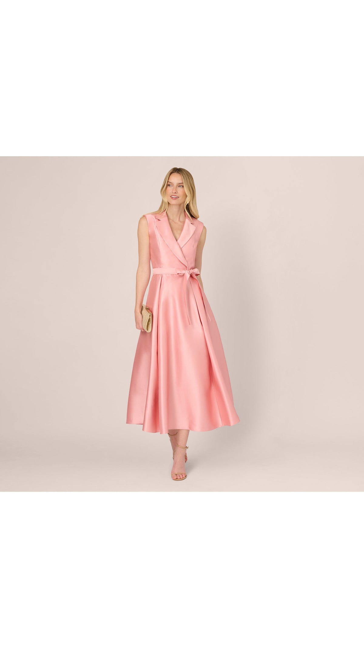 Adrianna Papell Sleeveless Mikado Suit Dress 212631 Wholesale