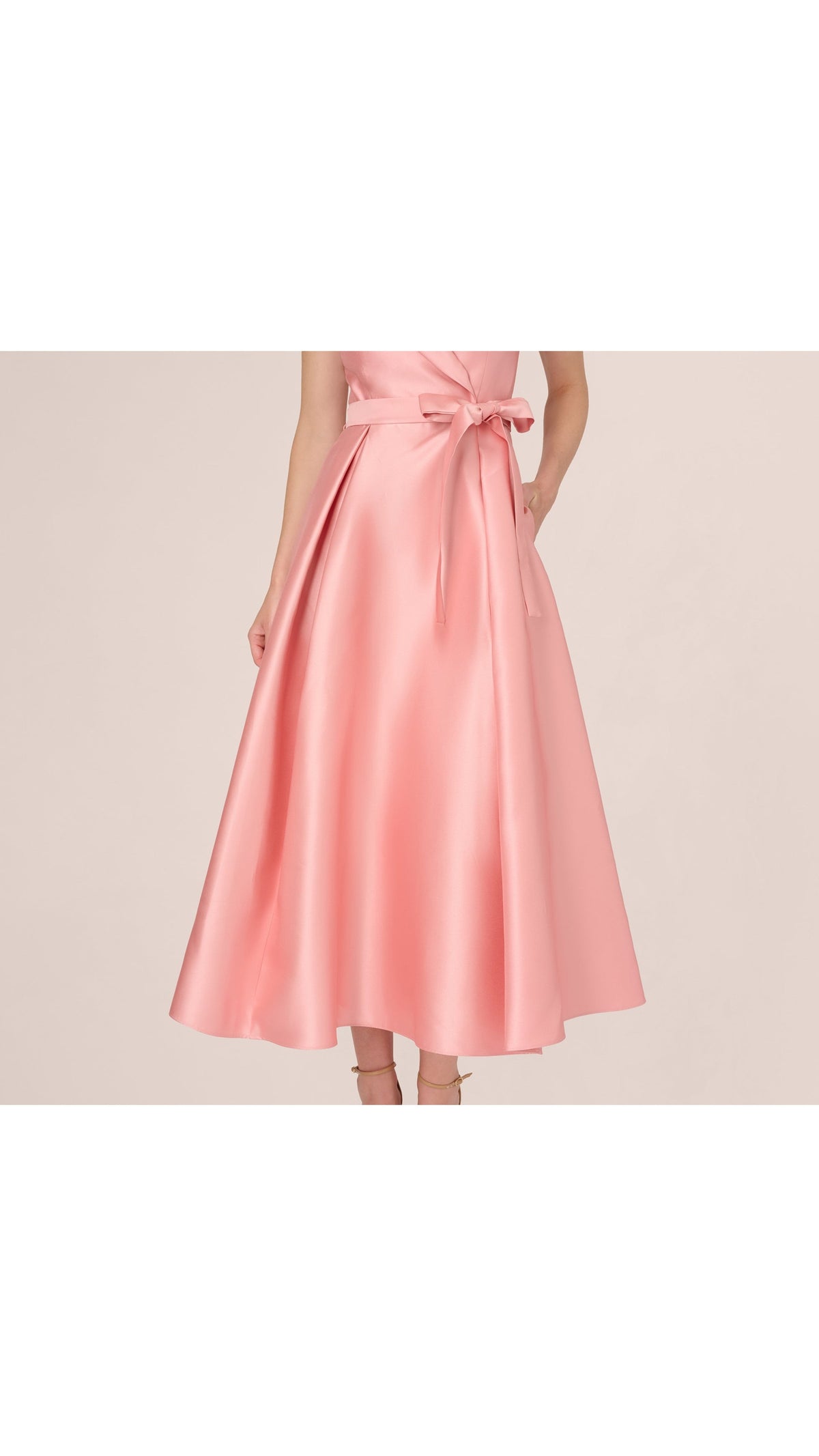 Adrianna Papell Sleeveless Mikado Suit Dress 212631 Wholesale
