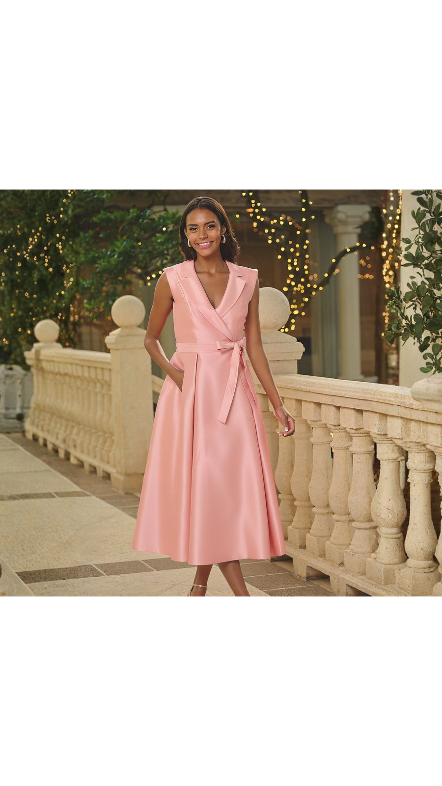 Adrianna Papell Sleeveless Mikado Suit Dress 212631 Wholesale