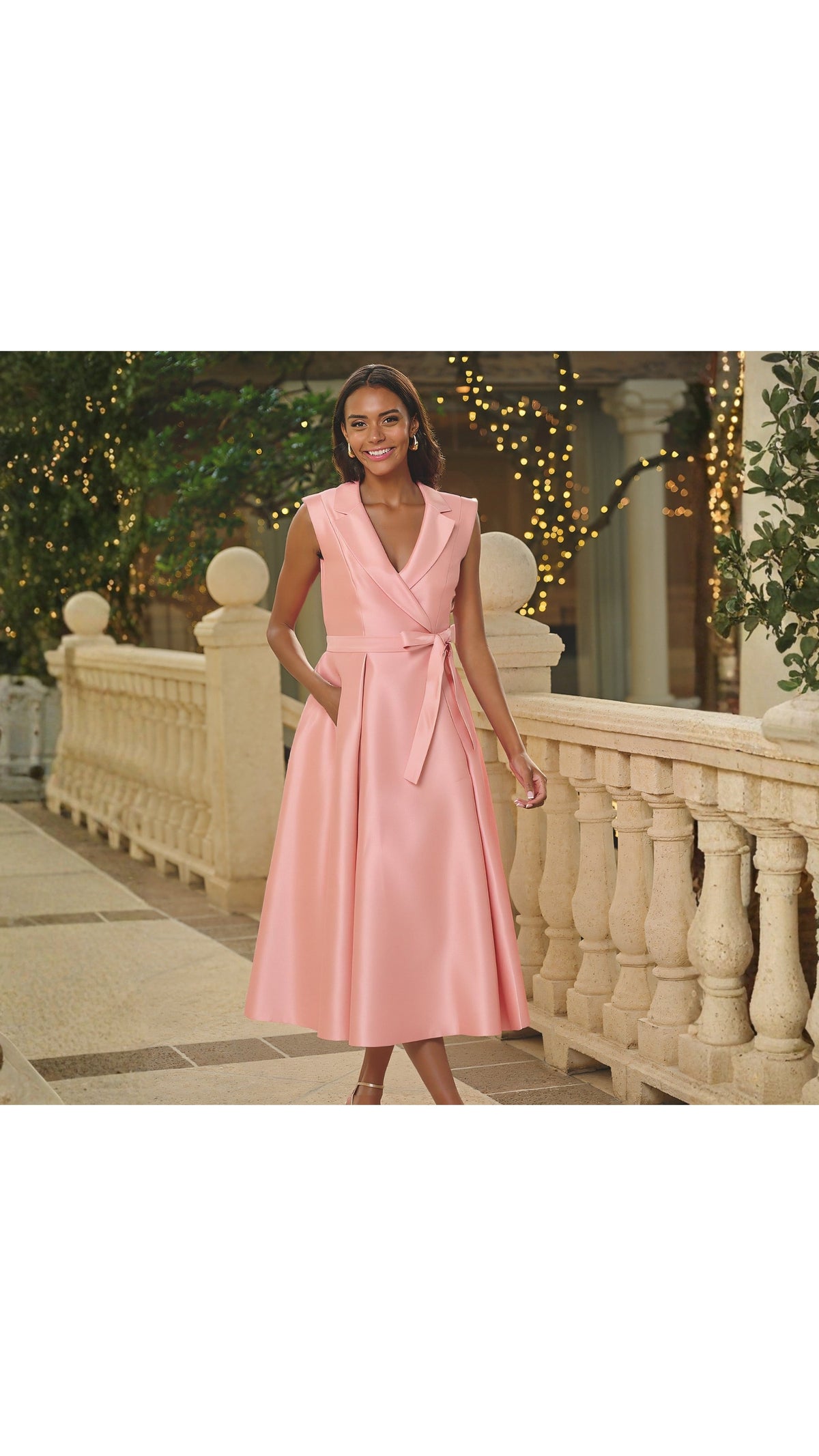 Adrianna Papell Sleeveless Mikado Suit Dress 212631 Wholesale