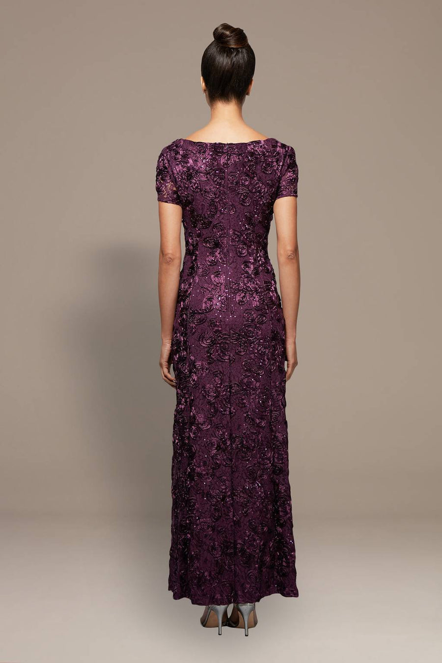 Long A-Line Petite Formal Dress Alex Evenings 212788