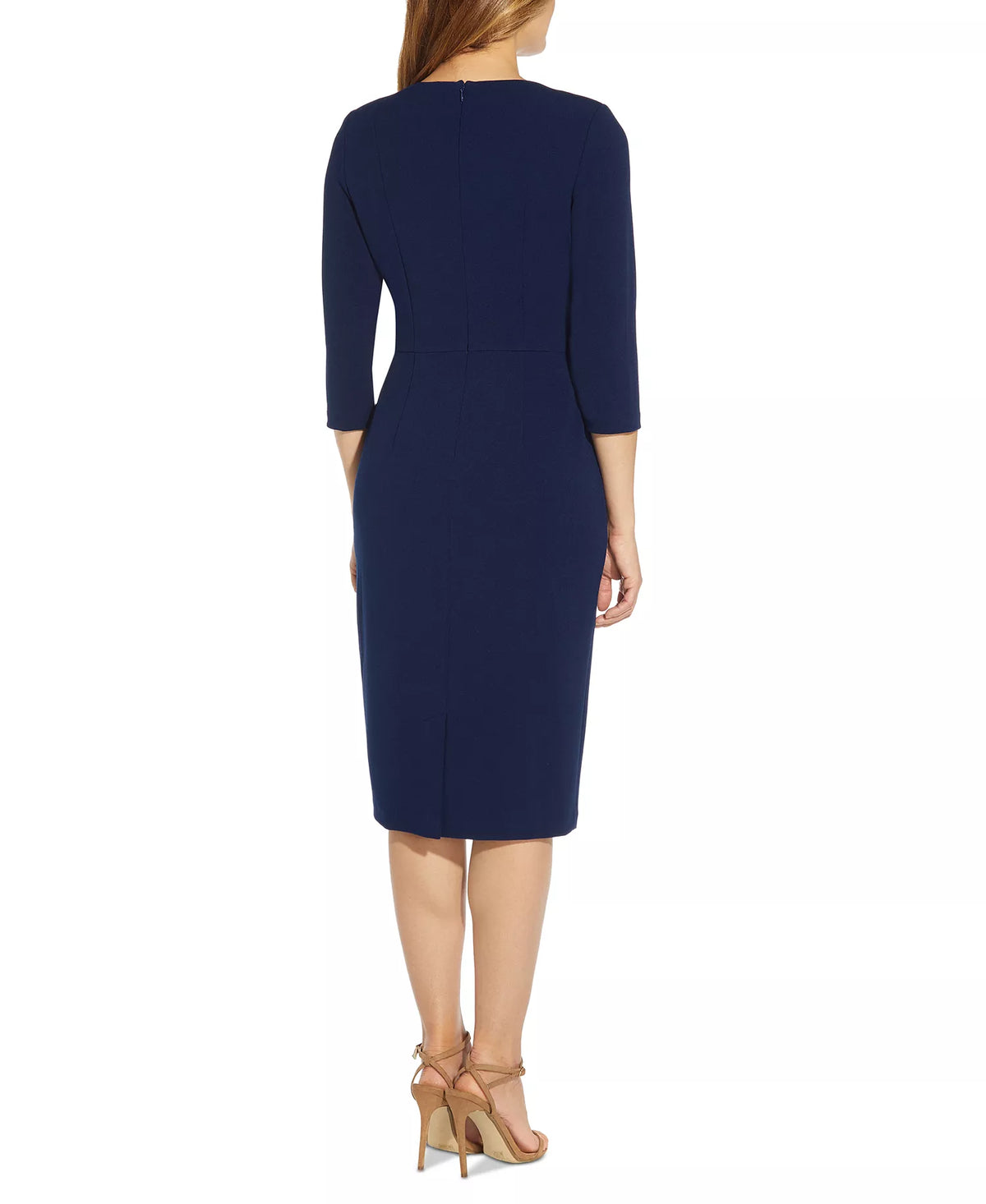 Adrianna Papell AP1D103175 - Navy Sateen