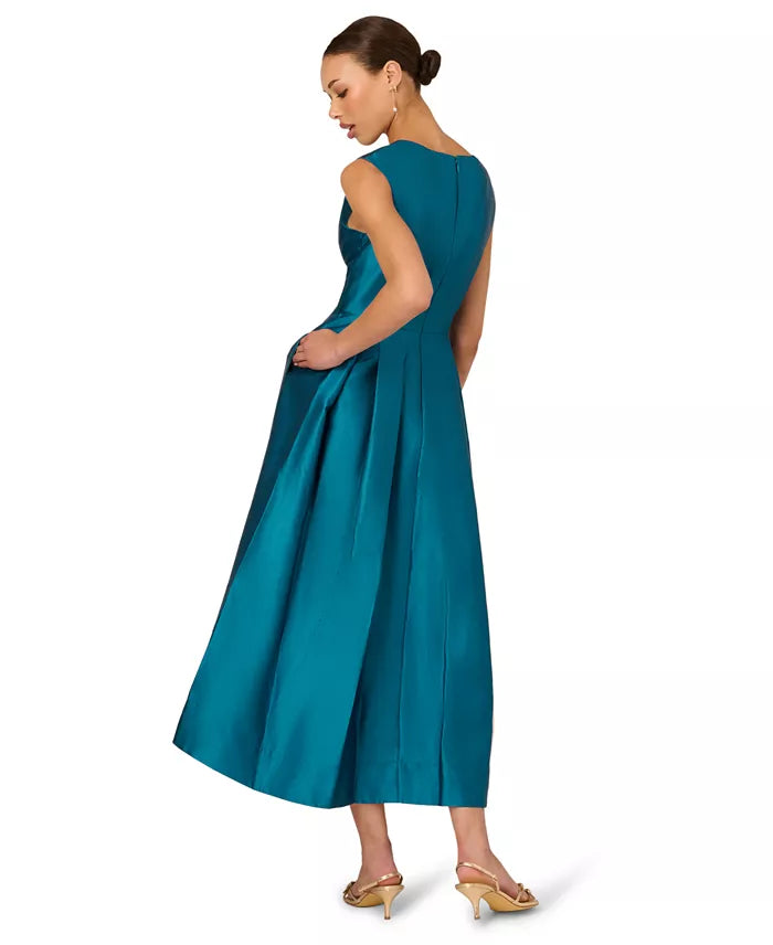 Wholesale Solid Mikado High-Low Evening Dress Adrianna Papell AP1E212769