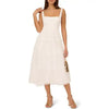 Adrianna Papell ADAE212024 A Line Midi Cocktail Dress
