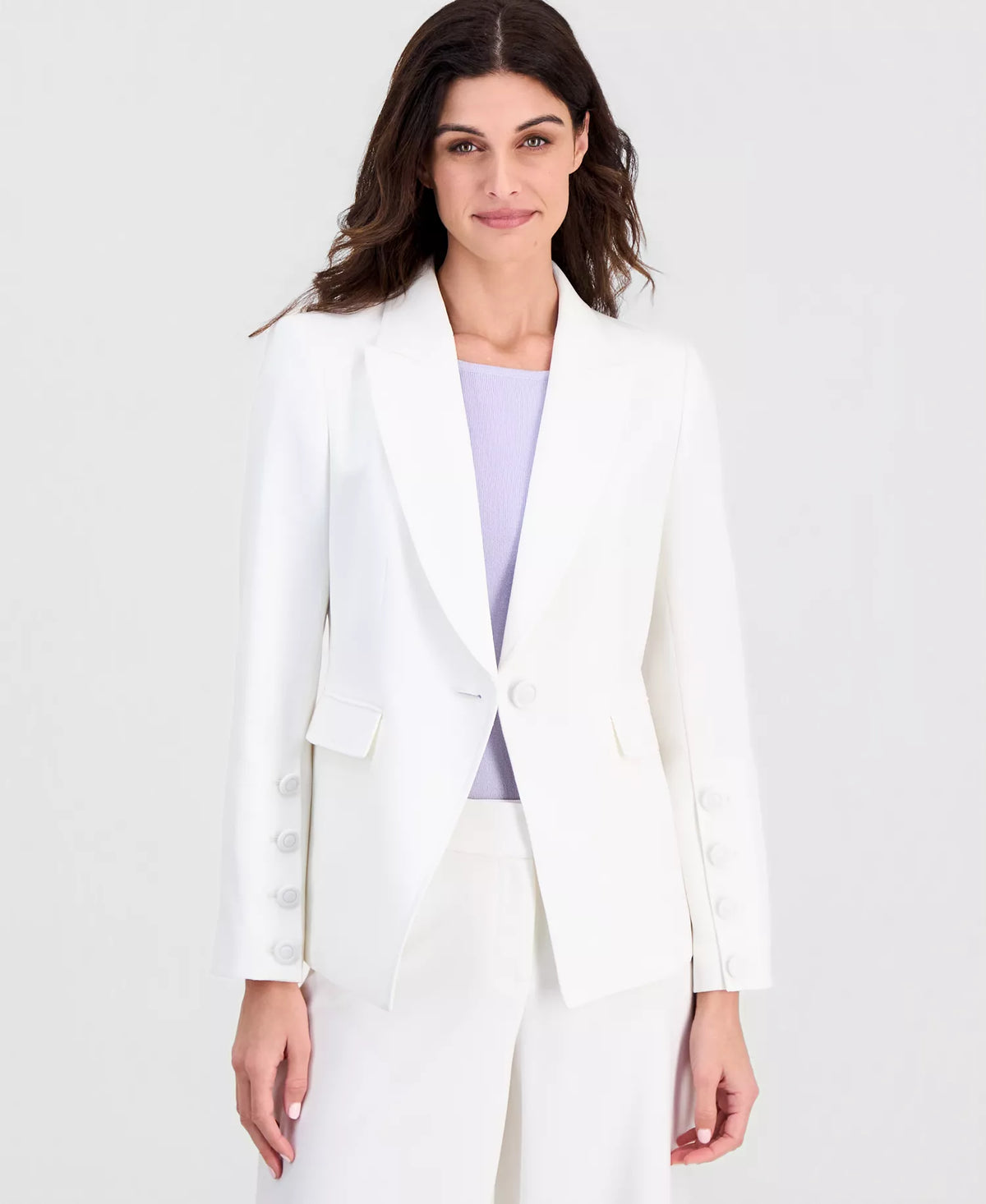 Women's One Button Blazer Tahari ASL 2AM610