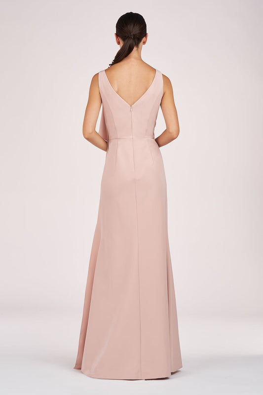 Sleeveless Ruffle Fit and Flare Gown Kay Unger 55111503