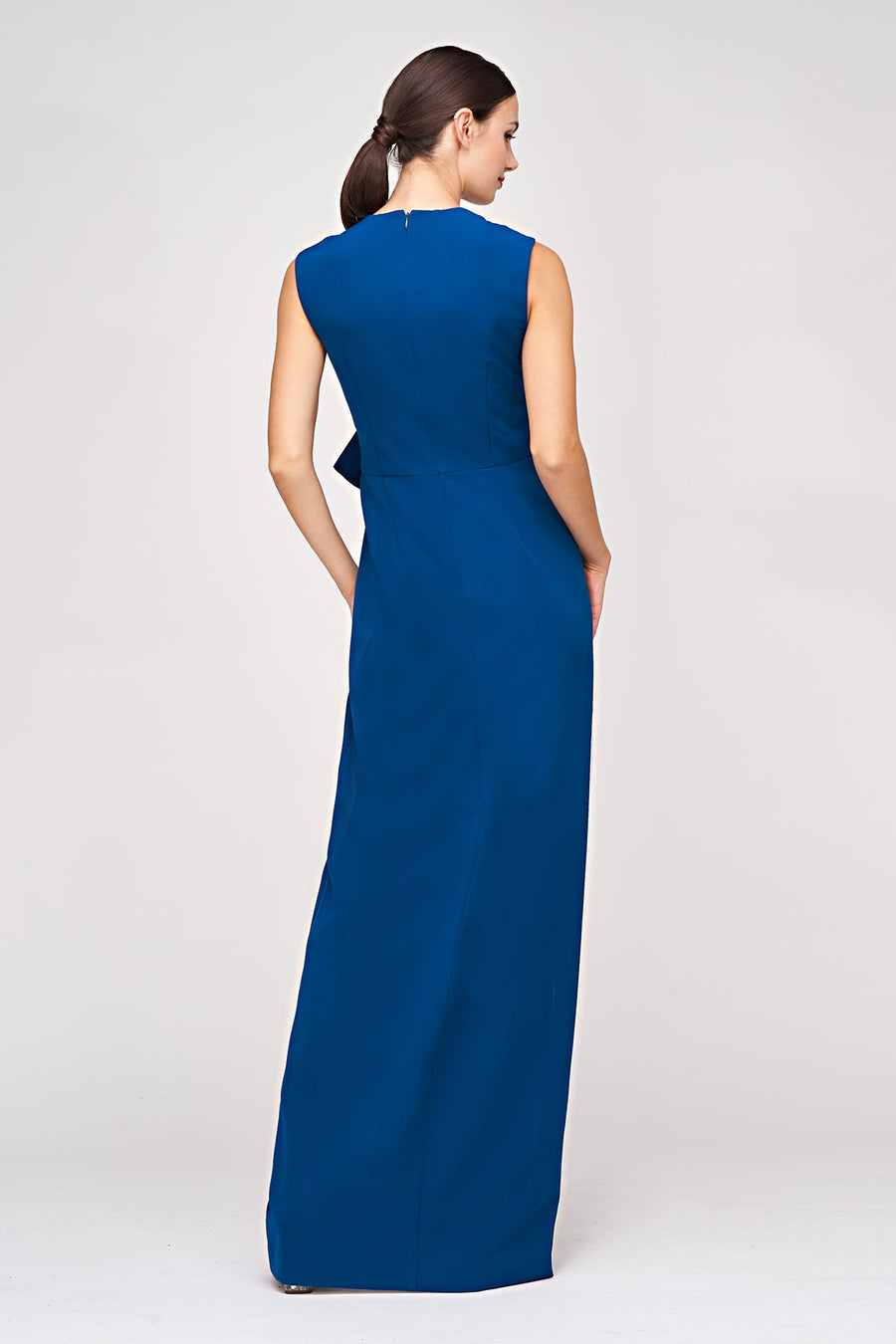 V-Neck Column Gown Kay Unger 55111911