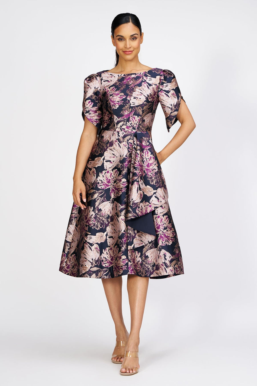 Natasha Midi Dress Kay Unger 55112510 Wholesale