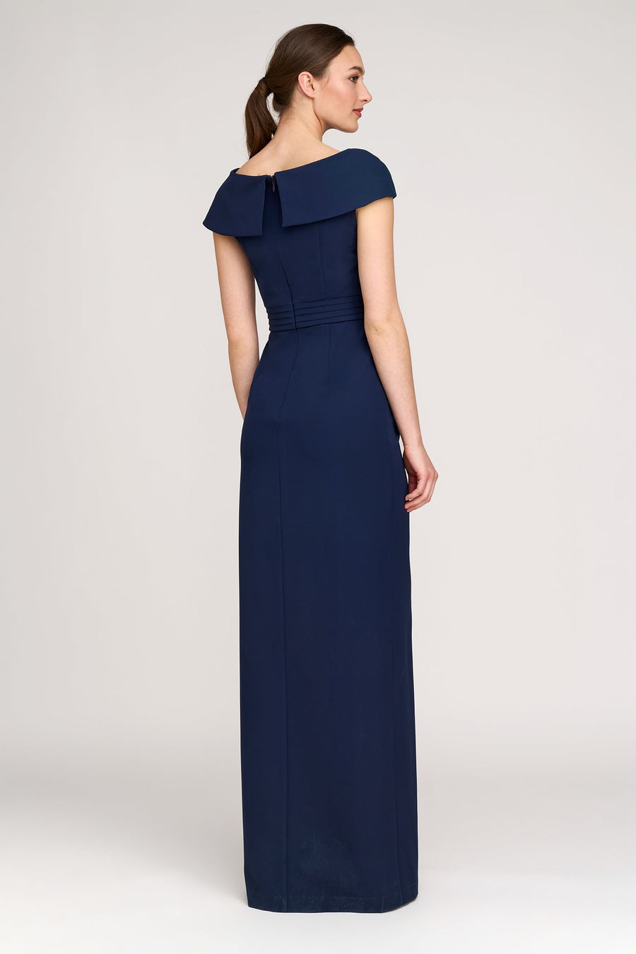 Kay Unger Anastasia Gown in Dark Midnight
