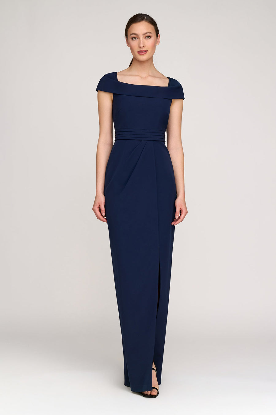 Kay Unger Anastasia Gown in Dark Midnight