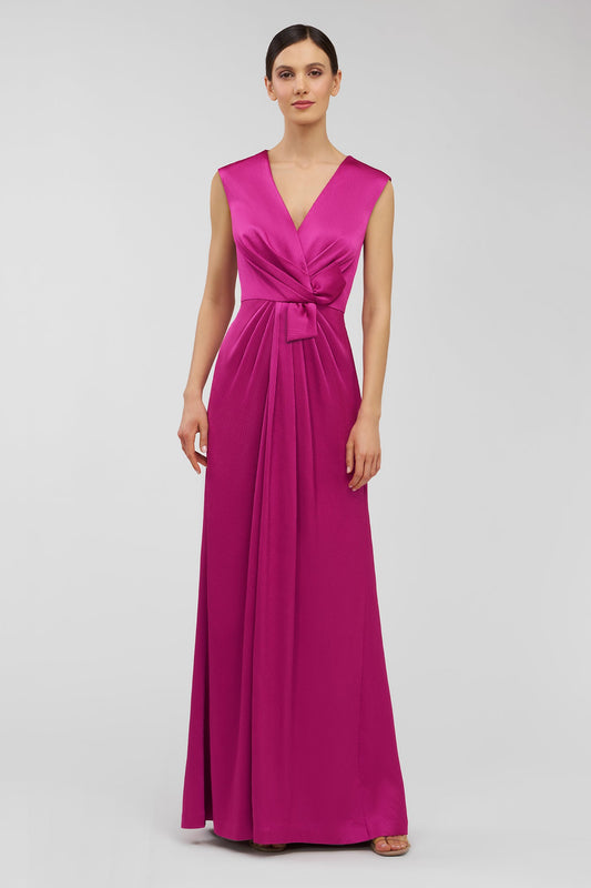 Kay Unger Madison Gown in Wild Berry