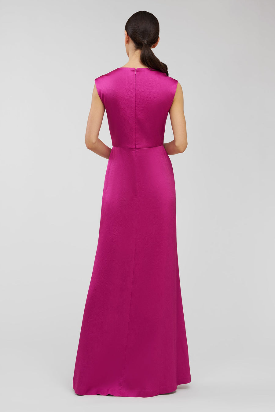 Kay Unger Madison Gown in Wild Berry