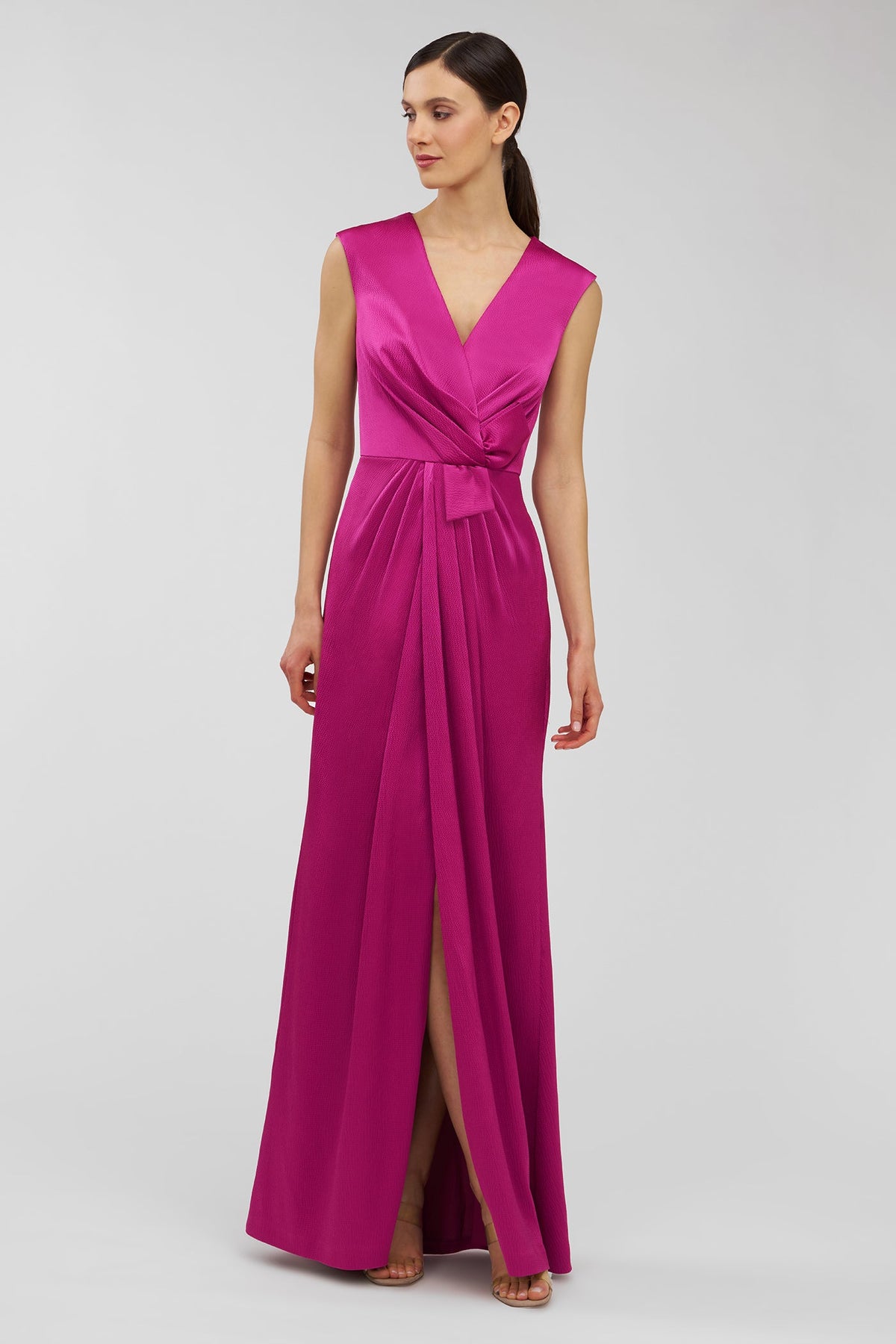 Kay Unger Madison Gown in Wild Berry