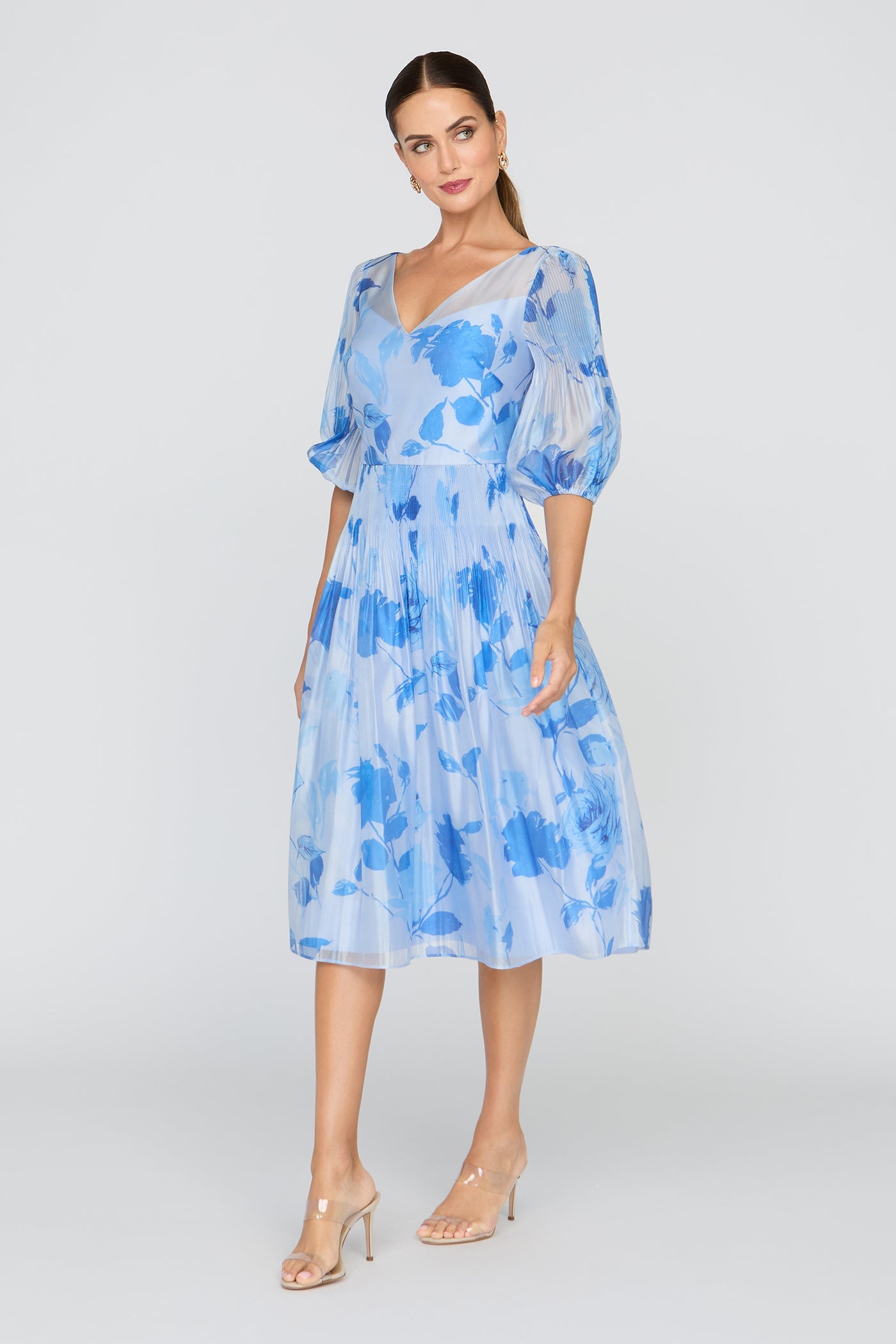 Georgina Tea Length Dress Kay Unger 55115638