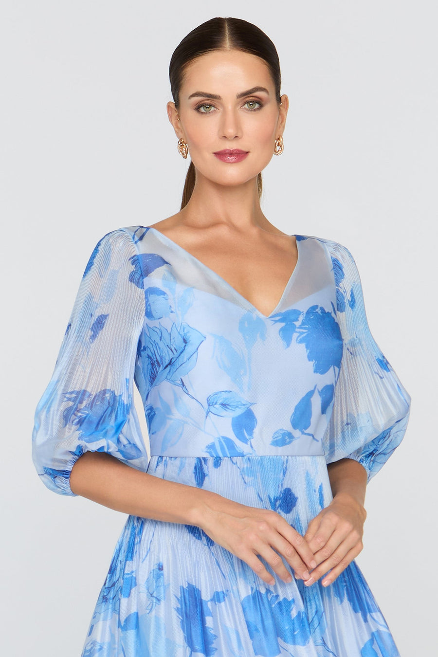 Georgina Tea Length Dress Kay Unger 55115638
